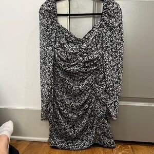 ASTR the label ruched dress